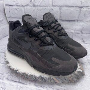 Nike Air Max 270 React Men's Black Running Shoes Sneakers Size 11 CI3866-003